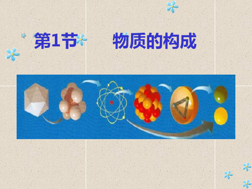 4.1物质的构成