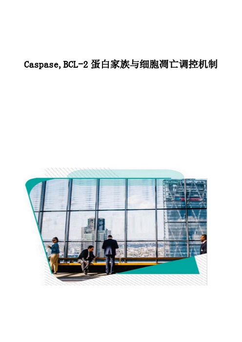 Caspase,BCL-2蛋白家族与细胞凋亡调控机制