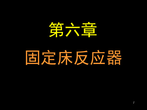 第六章_固定床反应器