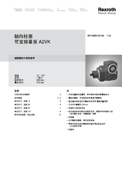 A2VK计量泵