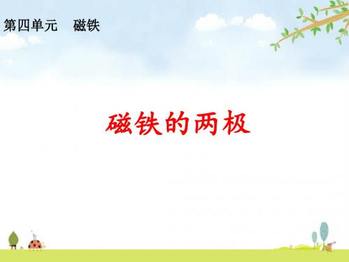 教科版科学三年级下册 4.3《磁铁的两极》 精品名师公开课课件