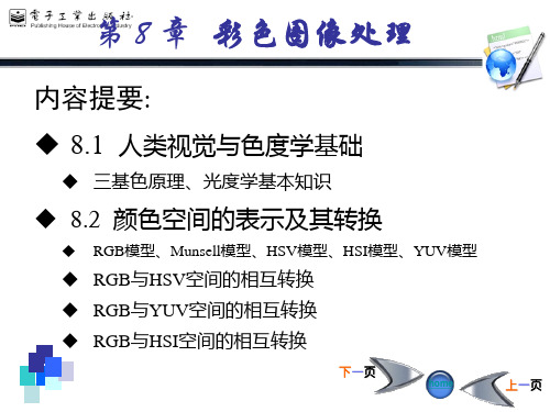 计算机图像处理 第09章 彩色图像处理