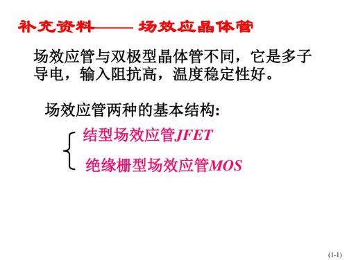 MOS器件mod剖析