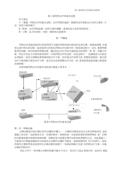 临床药物治疗学-药物治疗的基本过程