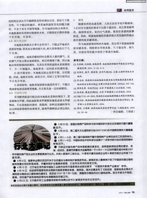 行业大事记