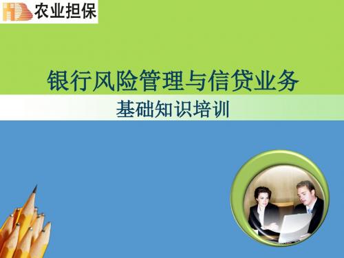 信贷基本知识及信贷风险管理培训
