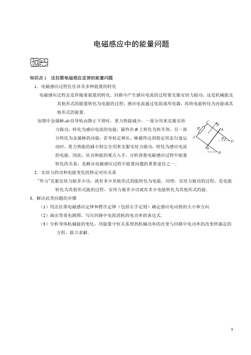 电磁感应中的能量问题[1].A级