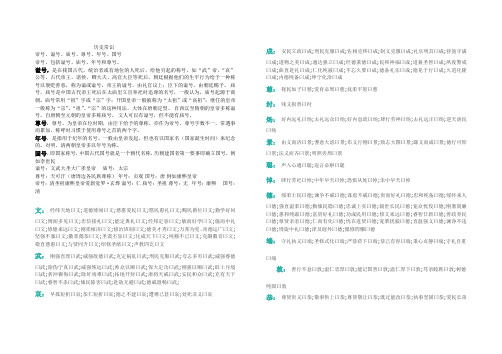 历史常识