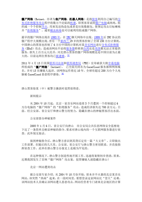 僵尸网络