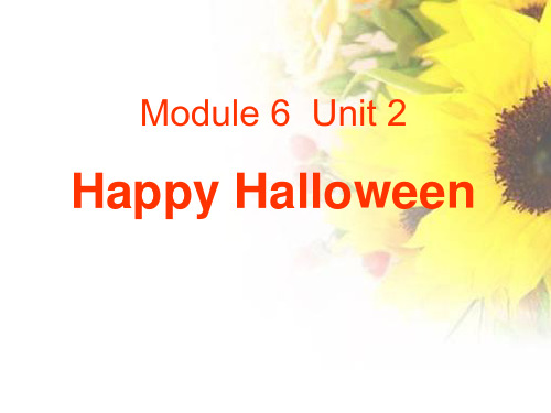 《Happy Halloween》PPT课件3
