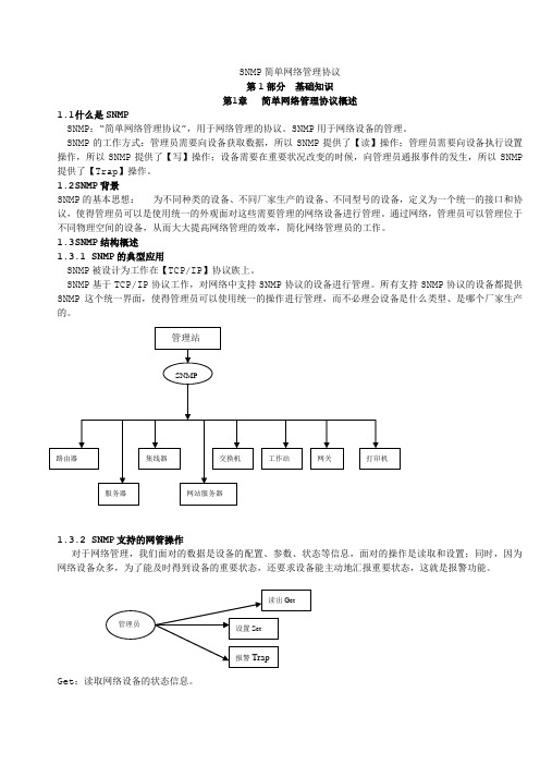 SNMP简单网络管理协议