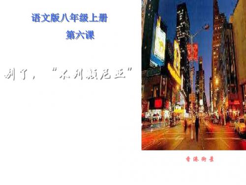 语文版初中语文八上《6别了,“不列颠尼亚”》PPT课件 (9)