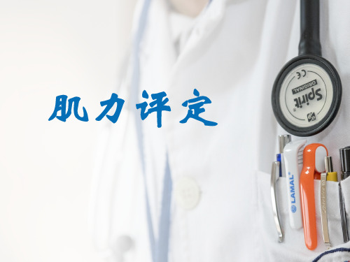 肌力评定