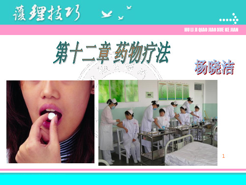 给药护理ppt课件