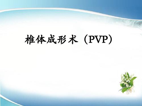 椎体成形术PVP