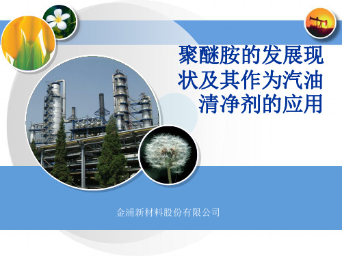 聚醚胺的发展现状及其作为汽油清净剂的应用