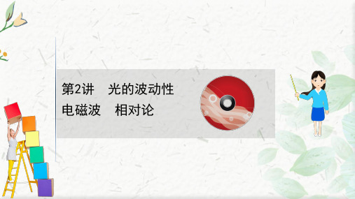 2021版新高考物理人教版一轮课件：14.2 光的波动性 电磁波 相对论 