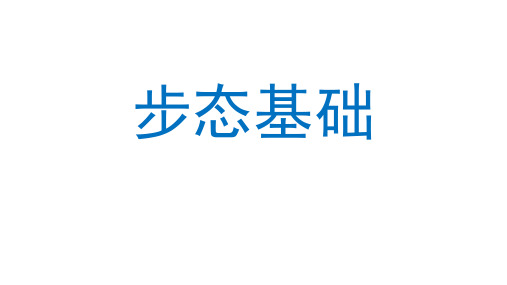 步态基础