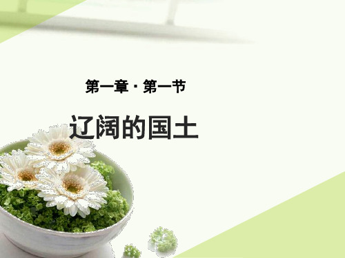 晋教版八上1.1辽阔的国土课件共115张ppt