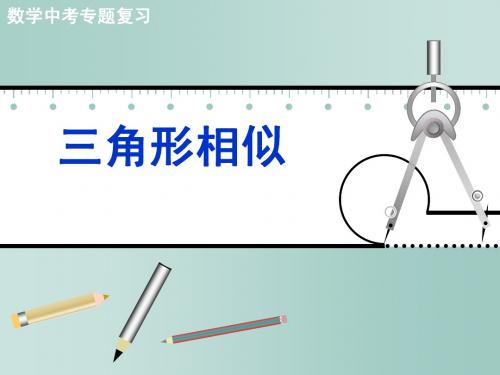 中考专题复习[25]ZZzzl三角形相似