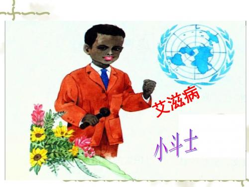 苏教版五年级上册-15课艾滋病小斗士PPT