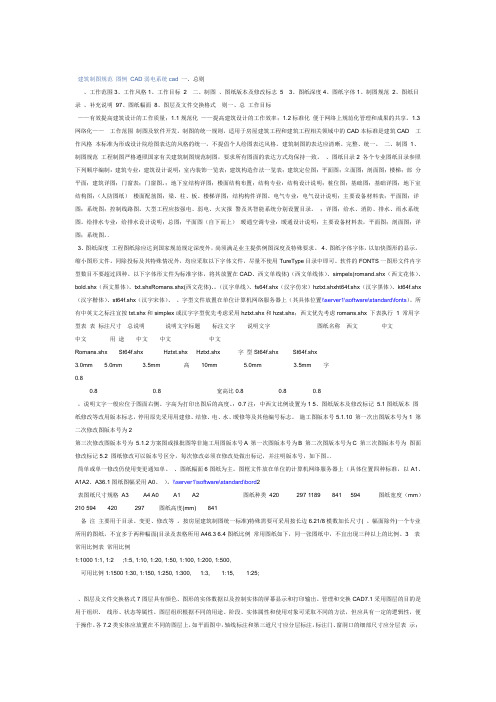 弱电系统cad图例CAD建筑制图规范