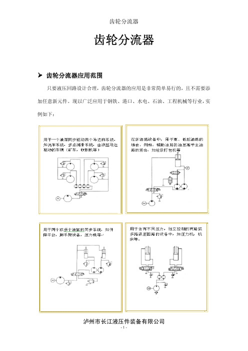 齿轮分流器样本
