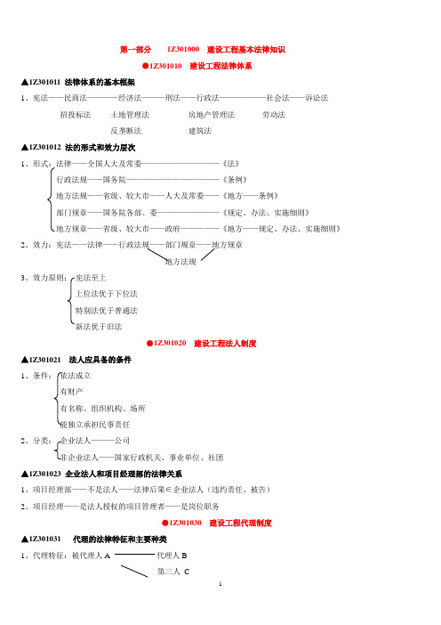 2014年二级建造师-法规无敌个人总结