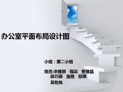 办公室平面设计图PPT课件