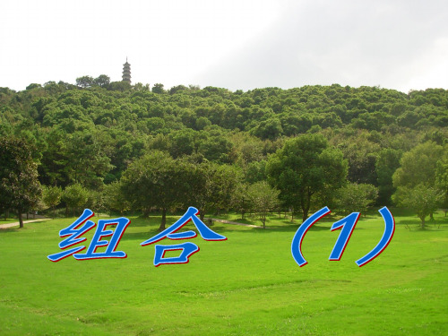 组合课件(第一课时)