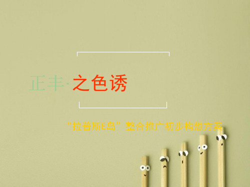 “拉普斯E岛”整合推广初步构想方案