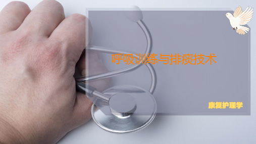 呼吸训练与排痰技术