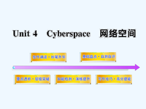 高中英语全程复习方略配套课件 Unit4《Cyberspace》 北师大版必修2