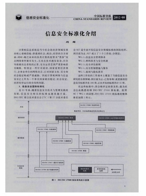 信息安全标准化介绍