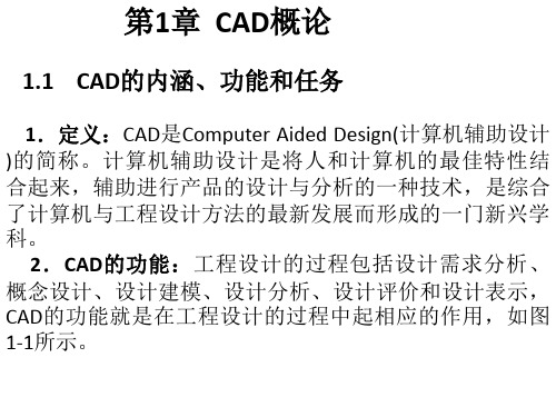 全套课件 《计算机辅助设计与制造》