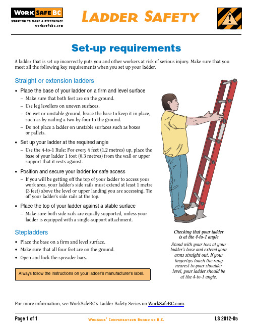 LadderSafety(梯子安全)