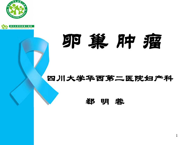 华西医学院妇产科精品课程之卵巢癌