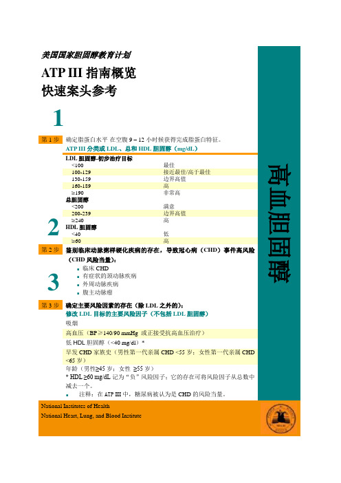 美国国家胆固醇教育计划