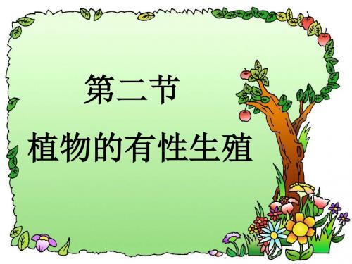 生物：第14章第2节植物的有性生殖课件
