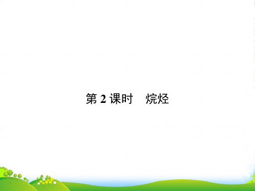人教版高中化学必修二课件：3.1.2烷烃