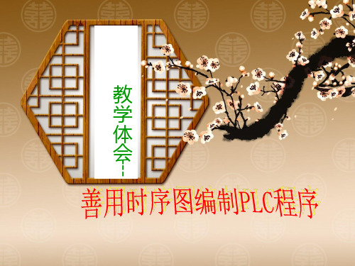 教学体会善用时序图编制PLC程序 ppt课件