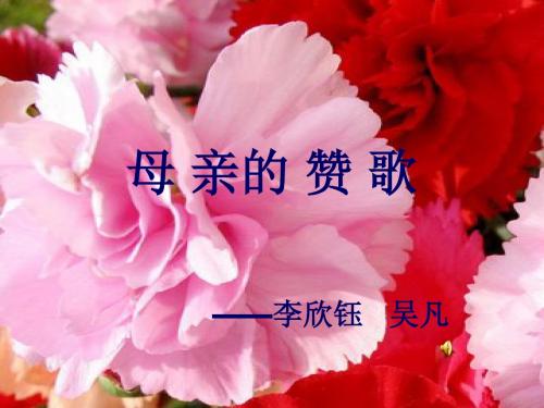 母亲赞歌