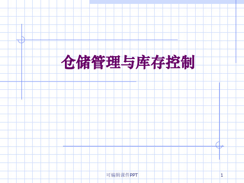 仓库管理模板[1]PPT课件