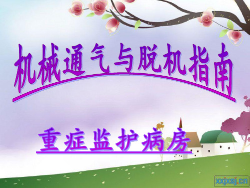 呼吸机脱机