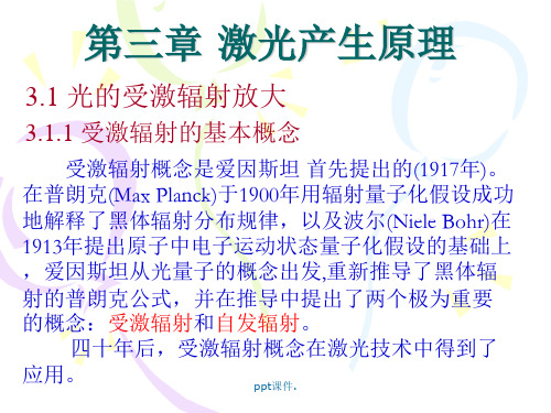 光的受激辐射放大ppt课件