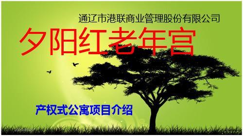 新老年公寓 PPT课件