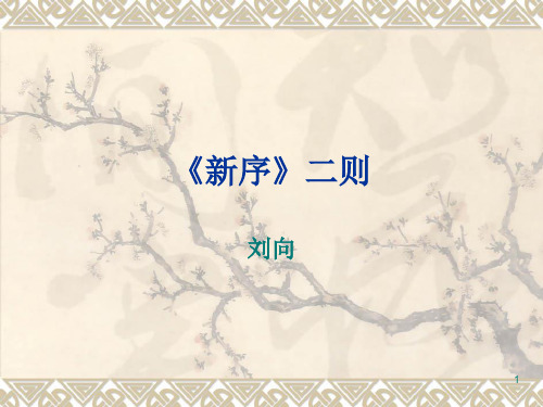 新序二则ppt课件