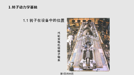 转子动力学中文讲稿PPT课件