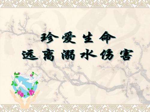 淹溺与触电最终
