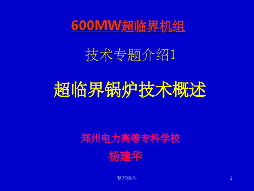 《直流锅炉》PPT课件